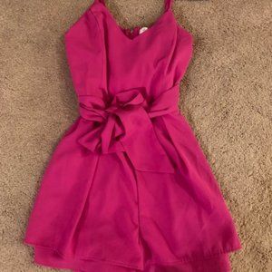 Pink Vestique Romper